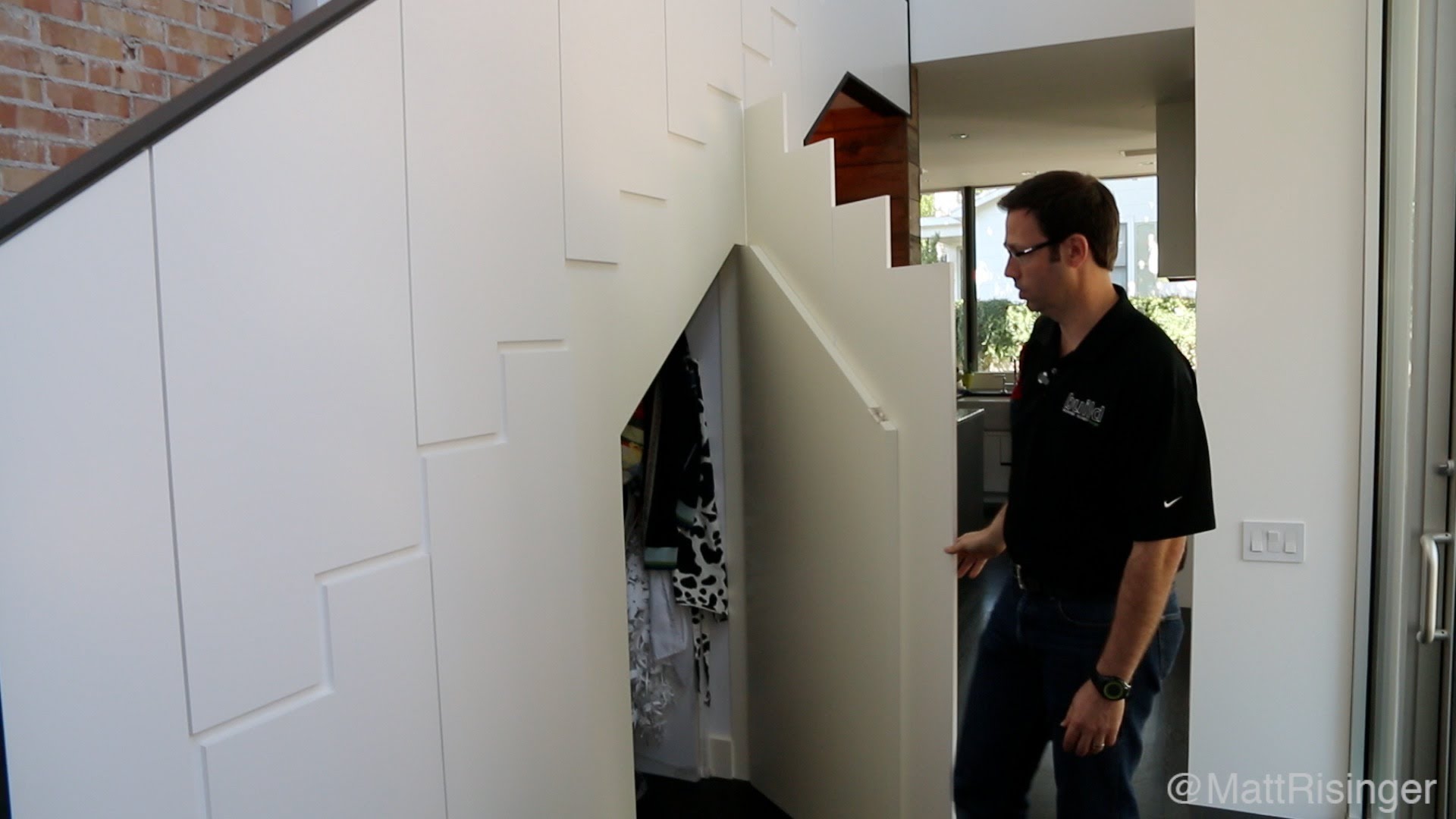 concealed door