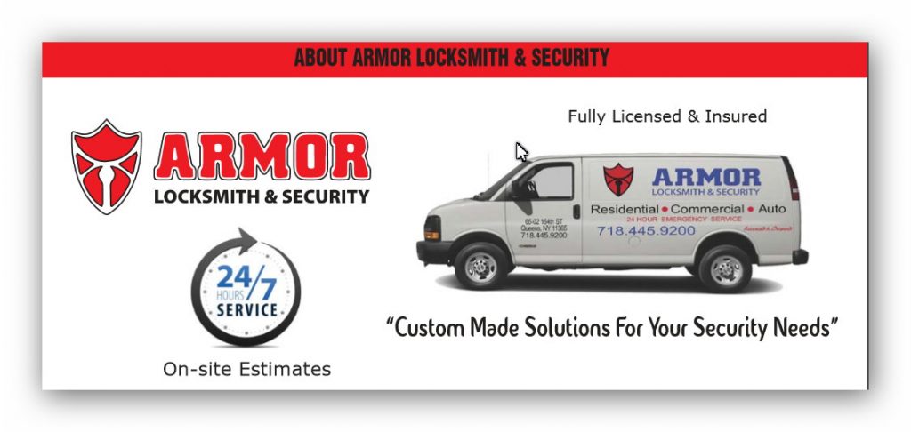 ABOUT ARMOR LOCKSMITH & SECURITY